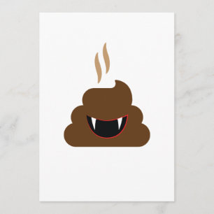 Vampire Kackte Emoji Funny Halloween Karte