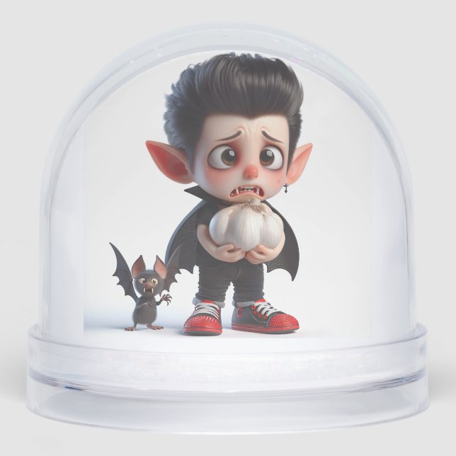 Vampire Kid and Knolic, von Natasha Us Schneekugeln (Vorderseite)