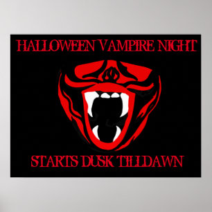 VAMPIRE NIGHT POSTER