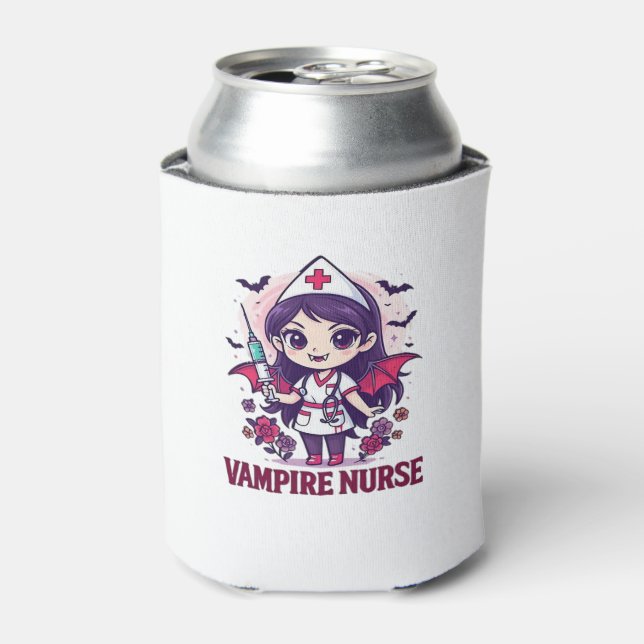 Vampire Nurse Shirt � Funny Halloween Medical Work Dosenkühler (Kanne Vorderseite)
