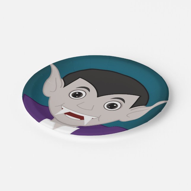 Vampire Pappteller (Schrägansicht)