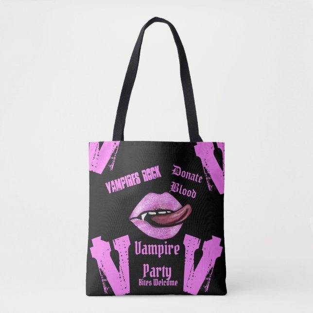 VAMPIRE PARTY TASCHE (Vorderseite)