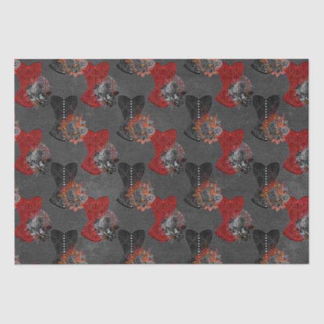 Vampire Pattern Seidenpapier (Vorderseite)