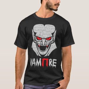 Vampire Pi Halloween Kostüm Funny Mathe Science Th T-Shirt