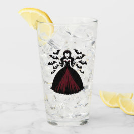 Vampire Queen Halloween Glas