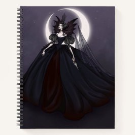 Vampire Queen Spiral Notebook Notizbuch