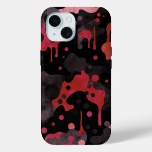 Vampire Red Camouflage Muster Beängstigend Creepe Case-Mate iPhone Hülle