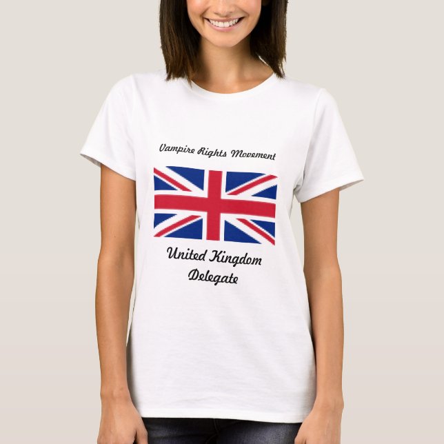 Vampire Rights - Vereinigtes Königreich T-Shirt (Vorderseite)