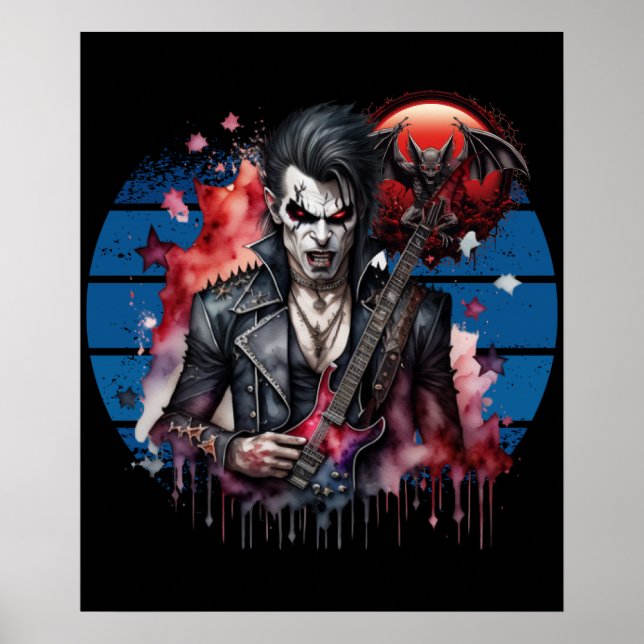 Vampire Rocker Poster (Vorne)