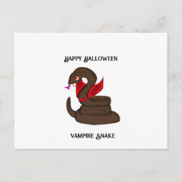 Vampire Schlange Tasse Postkarte