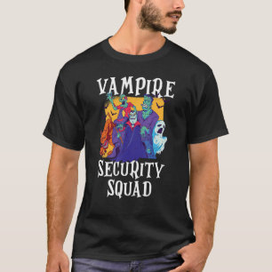 Vampire Security Squad Easy Halloween-Kostüm T-Shirt