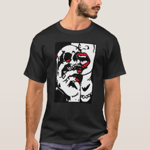 Vampire Skull Tattoo T-Shirt