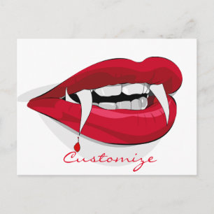 Vampire Smile Thunder_Cove Postkarte