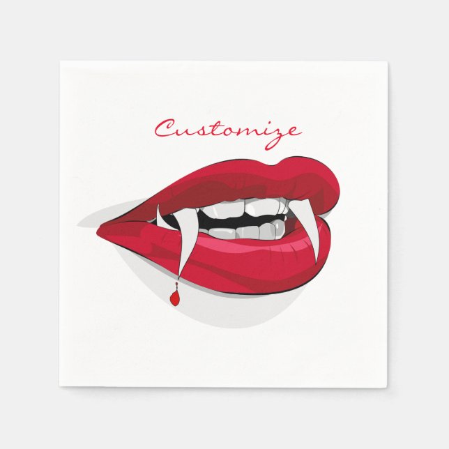 Vampire Smile Thunder_Cove Serviette (Vorderseite)