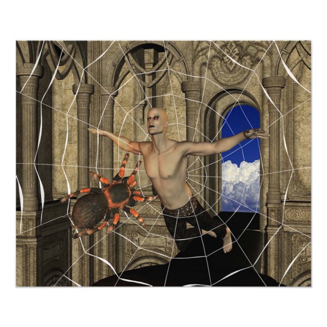 Vampire Spiders Web Fotodruck (Vorne)