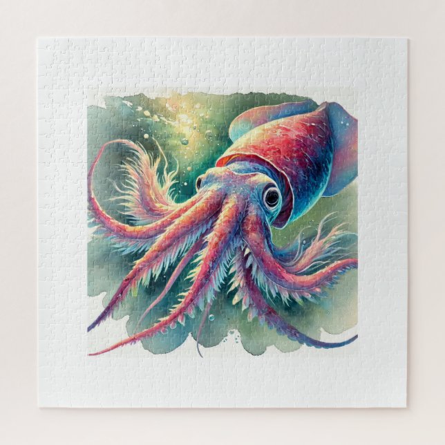 vampire squid 171024AREF124 - Watercolor (Vertikal)