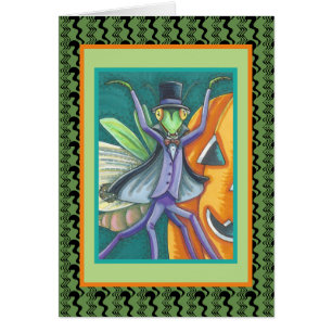 VAMPIRE TRANSYLVANIA MANTIS HALLOWEEN CARD Verse