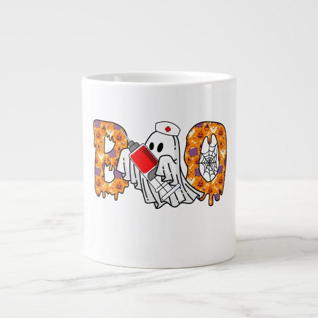 Vampire Vibes | Halloween Jumbo-Tasse (Vorderseite)