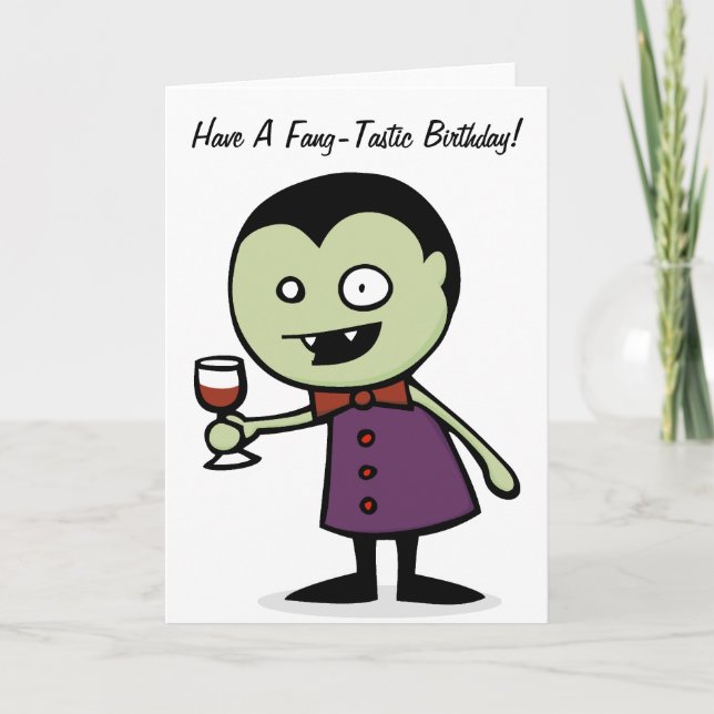 Vampire Vino Karte (Vorderseite)