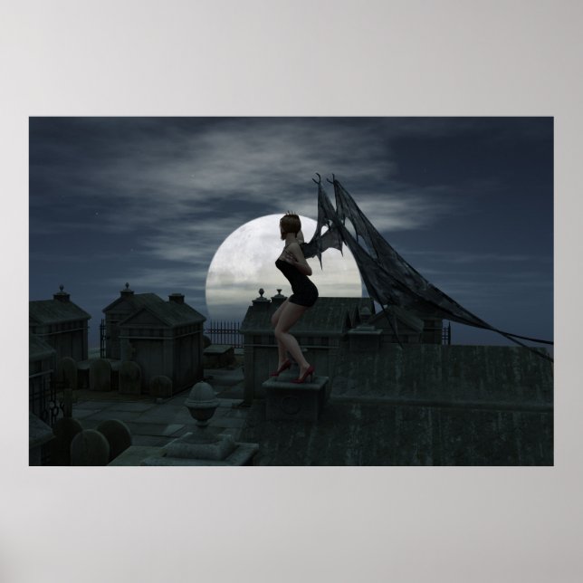 Vampire: Vollmond steigt Poster (Vorne)