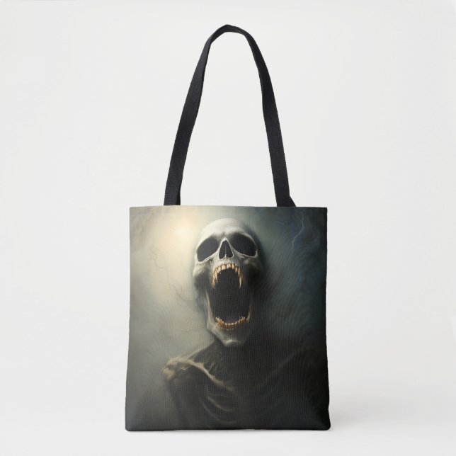 Vampire's Scream - Gothic Horror Art Tasche (Vorderseite)