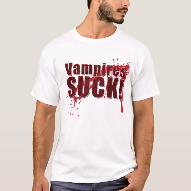 Vampires SIND ZUM KOTZEN T-Shirt (Vorderseite)