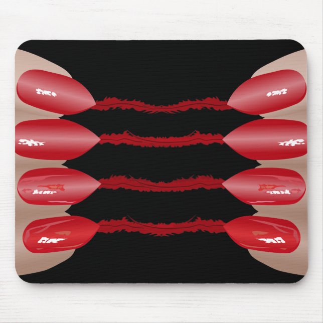 Vampirfinger V2 Mousepad (Vorne)