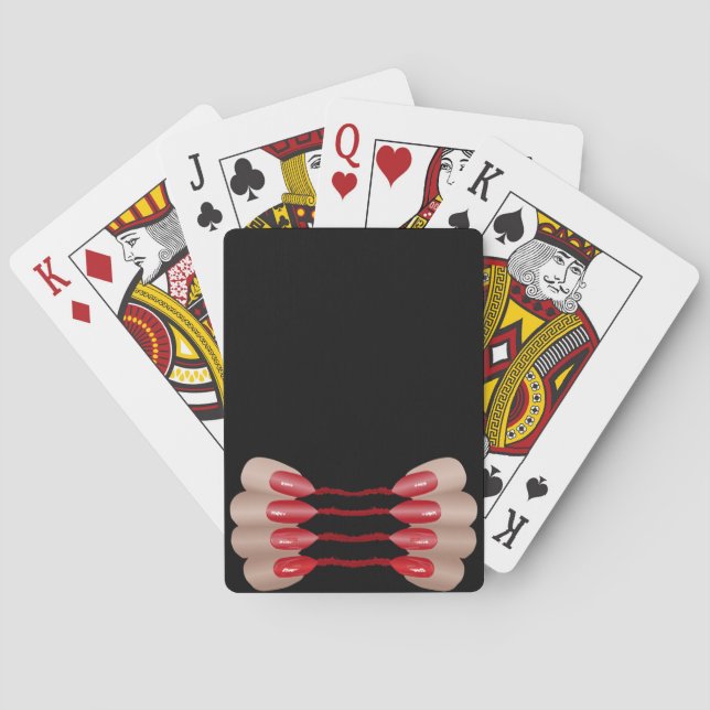 Vampirfinger V2 Spielkarten (Rückseite)