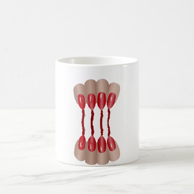 Vampirfinger V.2 Kaffeetasse (Mittel)
