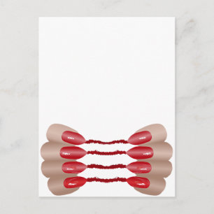 Vampirfinger V.2 Postkarte