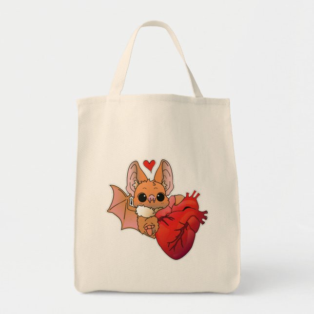 Vampirfledermaus Tragetasche (Vorne)