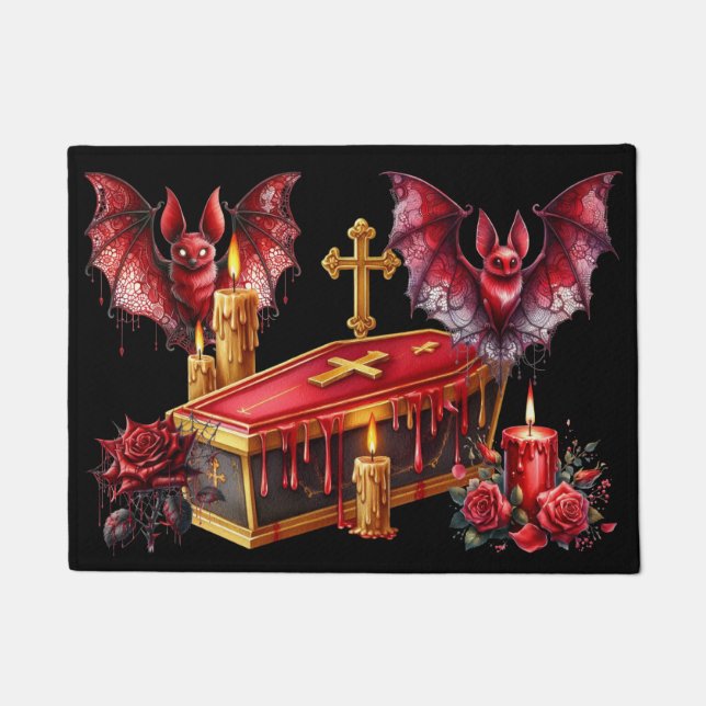 Vampirfledermäuse Fußmatte (Vorderseite)