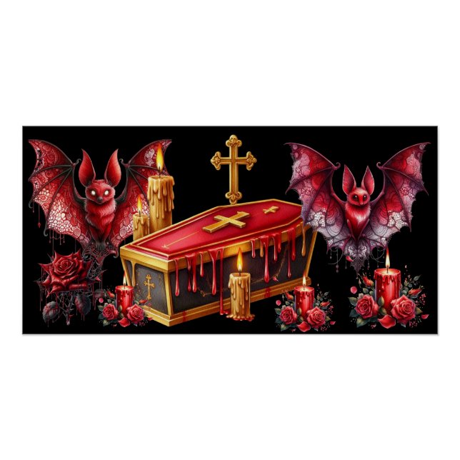 Vampirfledermäuse Poster (Vorderseite)