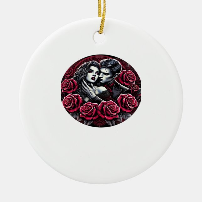 Vampiric Gothic Romance - Bis zum Tod tun wir in d Keramik Ornament (Vorne)
