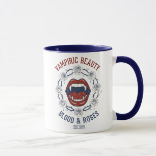 Vampirische Schönheit Blut Und Rosen Tasse