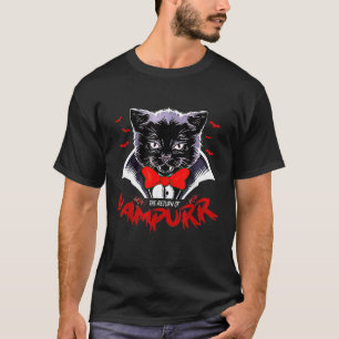 Vampirkatze Die Rückkehr Vampurr Horror Cool Hallo T-Shirt