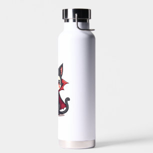 Vampirkatze � Süßes Halloween Haustier Tee Trinkflasche