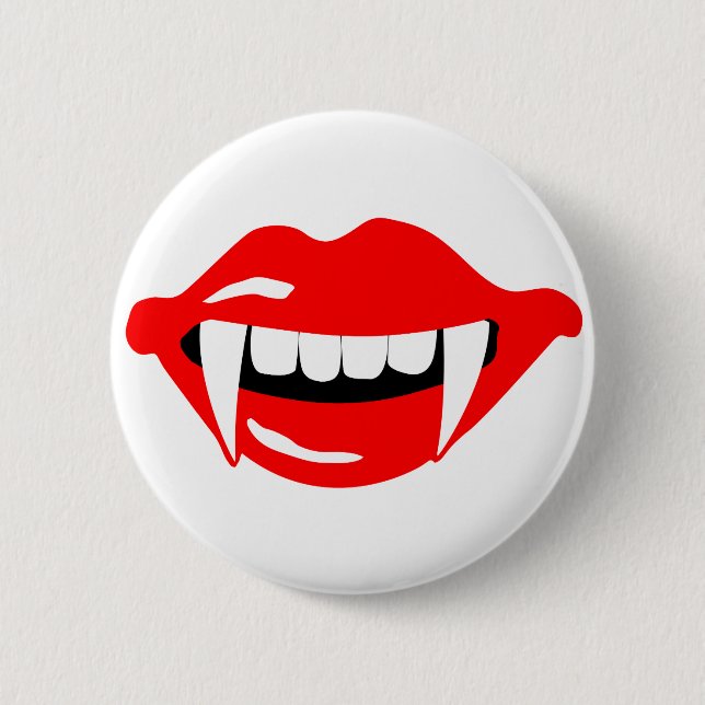 Vampirmmünde Button (Vorderseite)