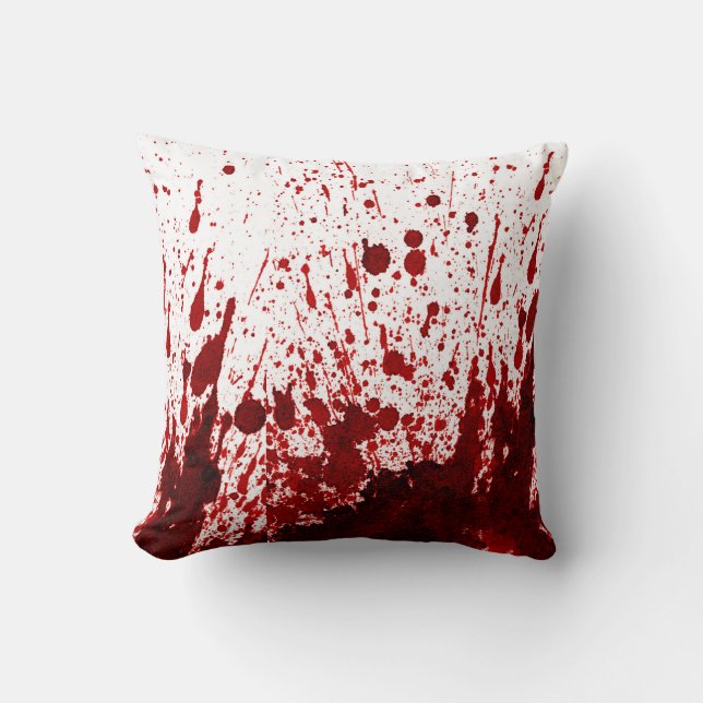 Vampirs-Blut-Bratenfett-Pool-Wurfs-Couch-Kissen Kissen (Vorderseite)