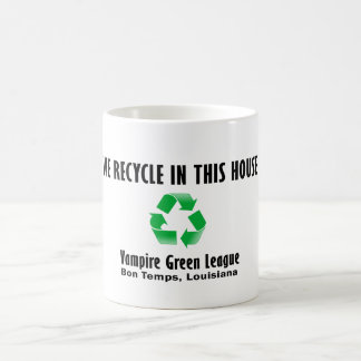 Vampirs-grüne Liga Kaffeetasse