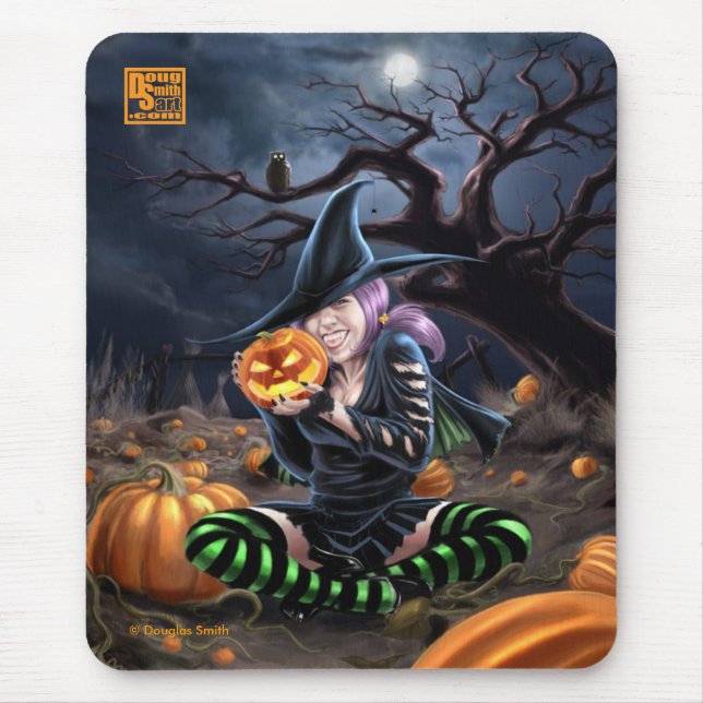 Vampirs-Hexe Mousepad (Vorne)
