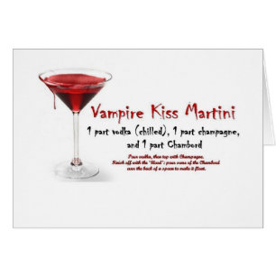Vampirs-Kuss-Martini-Getränk-Rezept