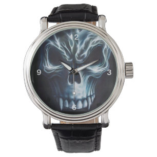 Vampirs-Schädel Armbanduhr