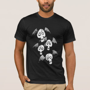 Vampirs-Schädel T-Shirt