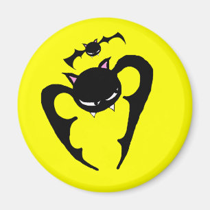 Vampirs-Schläger Magnet