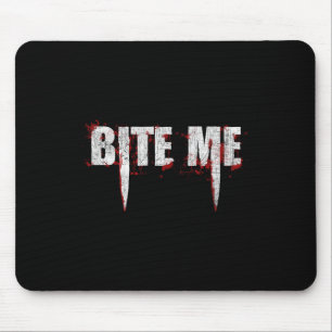 Vampirschwanz Teeth Bloody Halloween Mousepad