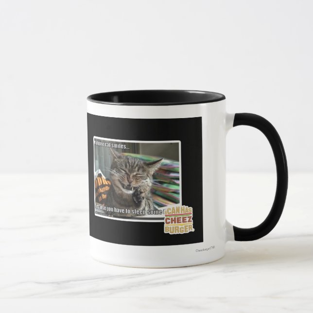 Vampirskatzenlächeln Tasse (Rechts)