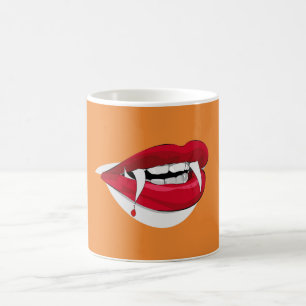 Vampirzähne Kaffeetasse