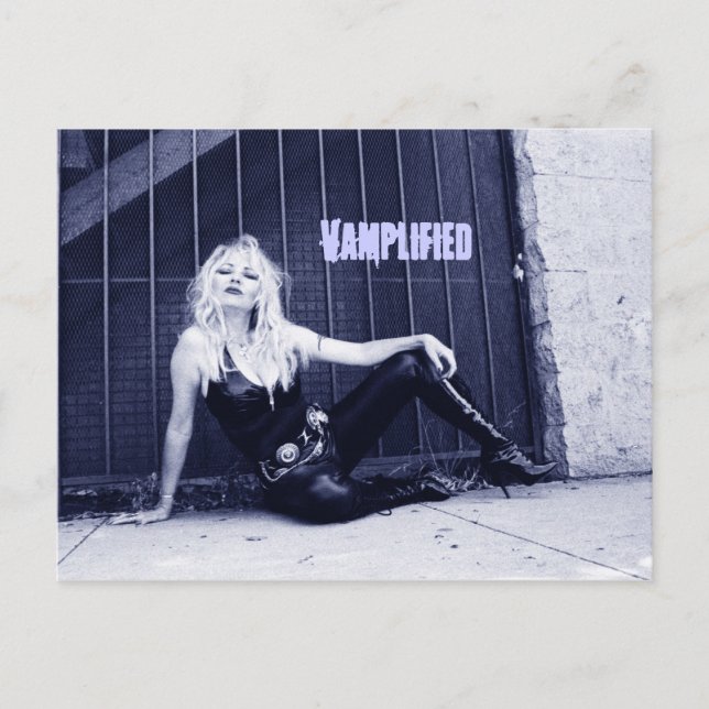 Vamplifiziert Postkarte (Vorderseite)