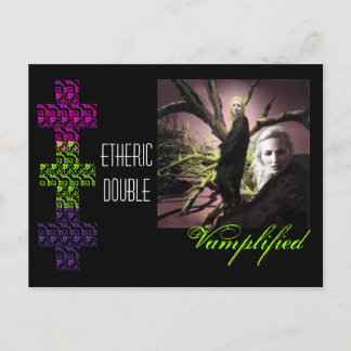 Vamplifizierte ethische Doppel... Postkarte